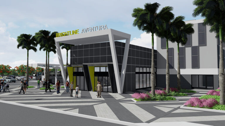 Brightline Aventura Station 1