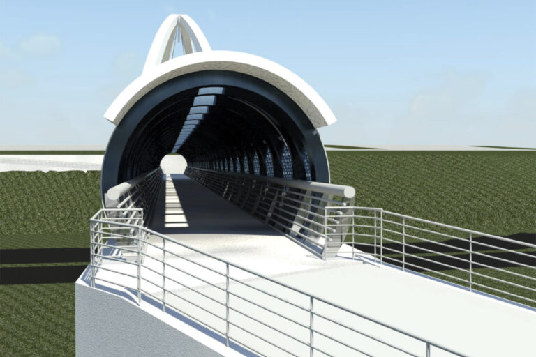 College Park Pedestrian Bridge 1